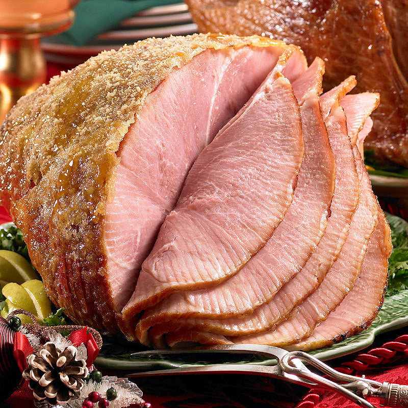 Half Spiral Sliced Ham 10-12 lb Avg